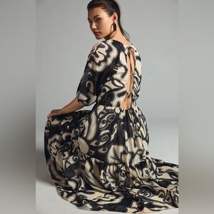 Devotion Twins Chrysi Printed Crewneck Dress